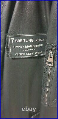 Blouson Breitling Bleu taille XL International en Polyester